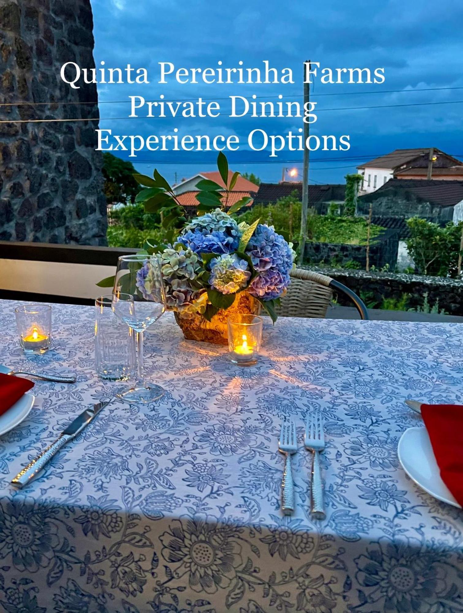 Quinta Pereirinha Farm - A Private 3 Bedroom Vacation Home, Close To Hiking W Ocean Views - Pico Island, Azores Sao Roque do Pico Bagian luar foto